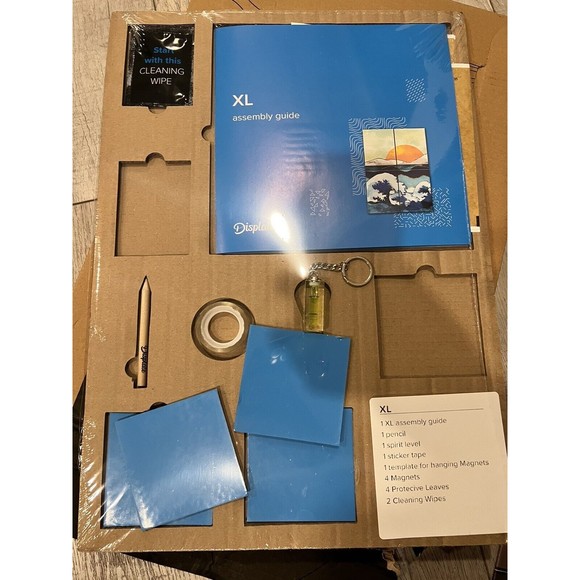 Authentic Displate Kaws Art Display Large Metal Poster Retro XL 4 Panel Bansky - Picture 2 of 4